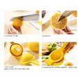 thumbnail image 4 of Manual Juicer Citrus Lemon Squeezer,Fruit Juicer Lime Press Metal,Professional Hand Juicer Kitchen Tool(yellow） yellow, 4 of 7