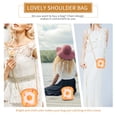 thumbnail image 5 of 1pc Toast Shape Change Purse Chain Pouch Crossbody Trendy Bag (Bacon and Egg), 5 of 5