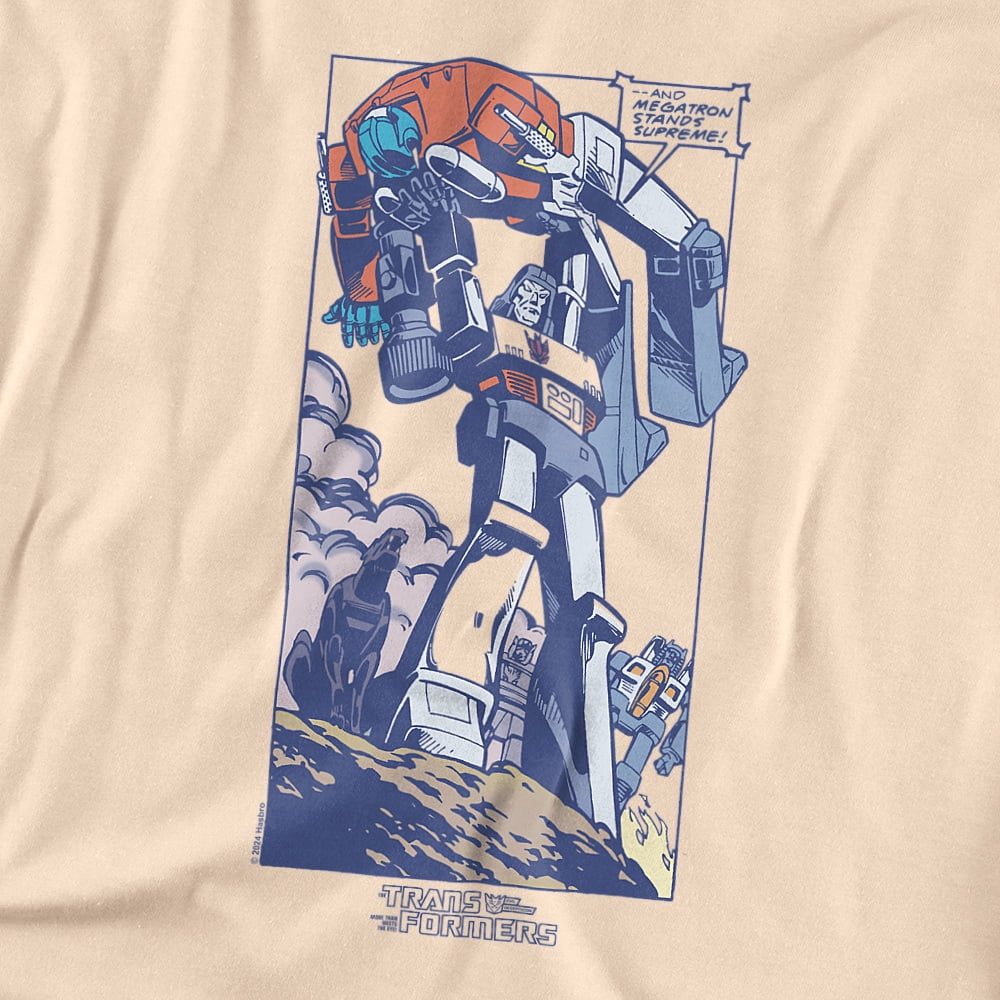 Transformers 40Th Anniversary T-Shirt Megatron One Shall Stand Unisex Graphic Tee for Men & Women