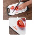 thumbnail image 3 of Kitchen Cutting Board (3-Piece Set) - Plastic Cutting Boards Set, Juice Grooves, BPA-Free and Dishwasher Safe, 3 of 5