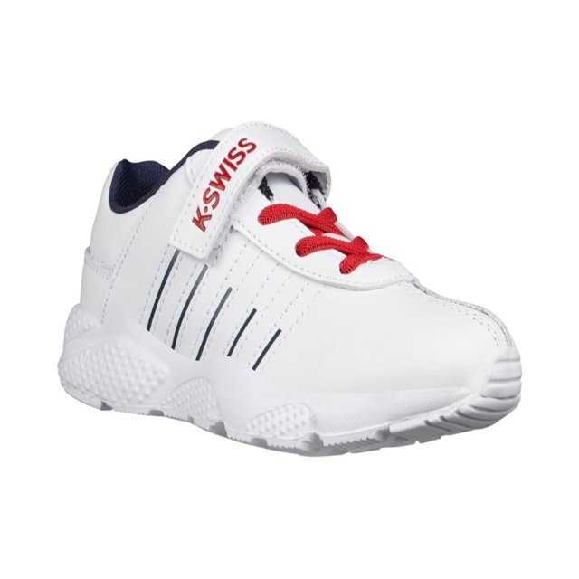 Tenis Para Niño K-Swiss T 22 Blanco High
