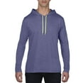 thumbnail image 1 of Anvil L/S Hood T HthBluNeonYel, 1 of 1