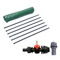 thumbnail image 5 of SamyoHome 50 Gallon Portable Rain Barrel Farms Water Storage Saver for Patio, 5 of 13