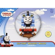 Thomas The Tank Party Supplies See-Thru Foil Balloon Pack of 3