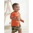 thumbnail image 3 of Gerber Baby Boy Onesies Bodysuit, Shirts, Shorts & Pant Outfit Set, 4-Piece, Newborn - 24 Months, 3 of 12