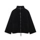 thumbnail image 1 of Blusa de poliéster para mujer, de manga larga, sin capucha, informal, de cuello alto, cómoda, de invierno, para exteriores y chaquetas, 1 of 2