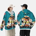 thumbnail image 6 of Balery I Love Sushi Men's Women's UPF 50+ Sun Protection Lightweight Hoodie Performance Long Sleeve Shirt for Fishing Running-Large, 6 of 9