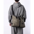 thumbnail image 3 of ZIMEGO Weekender Duffel Bag – Versatile Crossbody for Travel and Gym Tote, Dark Olive, 3 of 8