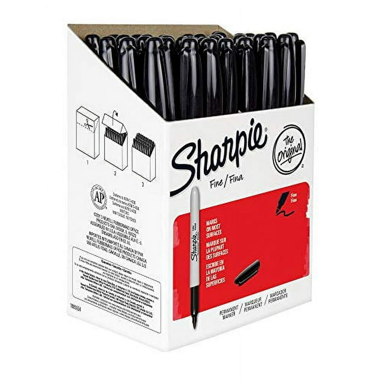 Sharpie Fine Point Permanent Marker Black 36/Pack