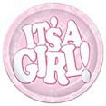 thumbnail image 3 of It'S A Girl Plates 7"- 12 Pack(8 Per Package), 3 of 3