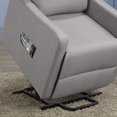 thumbnail image 3 of Cosmic Homes Fauteuil Releveur Inclinable, Gris Pâle, 3 of 4