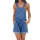 thumbnail image 3 of Gibobby Mono Ajustado de Verano Monos sin mangas sin mangas Moda Mujer color Ocio Mono de mujer(Azul， XL), 3 of 5