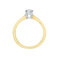 thumbnail image 2 of KATARINA Diamond Solitaire Engagement Ring in 10K Yellow Gold (1/2 cttw, I-J, I1-I2) (Size-10), 2 of 3