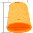 thumbnail image 2 of 4-Pack Silicone Pot Grip Sleeve Heat Resistant Slip Saucepan Handle Gadget Random Color, 2 of 5