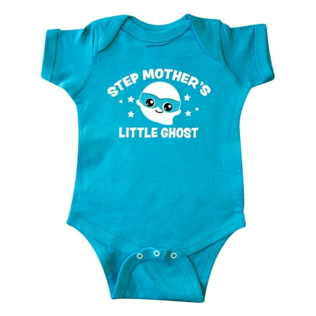 

Inktastic Cute Step Mother s Little Ghost with Stars Gift Baby Boy or Baby Girl Bodysuit