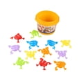 thumbnail image 4 of Divertidos juguetes de ranas saltarinas, juguetes para fiestas con forma de ranas saltarinas, colores surtidos. 13 Uds., 4 of 9