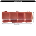 thumbnail image 3 of Screw Organizers Hardware Organizers Box with Compartment Bolts Organizers Dividers Storage Containers for Garage Tool, 3 of 8