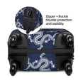 thumbnail image 6 of Uemuo Dragon Printed Washable Luggage Cover - Fashion Suitcase Protector Fits 18-32 Inch Luggage -Large, 6 of 9