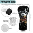 thumbnail image 7 of Uorisanigo 3pcs Golf Club Head Covers American Flag Bald Eagle Headcovers Set Includes Golf Driver Headcover, Fairway Wood Cover, Hybrid Cover, Golfing Accessories for Men Women, 7 of 7