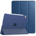 thumbnail image 1 of Funda para iPad Air de 11 pulgadas TimoVo, azul marino oscuro translúcido, 1 of 9