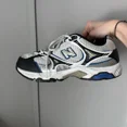 thumbnail image 2 of New Balance 540 M 8.5 W 10 Sneakers Blue Black Gray comfort 4E Rare Gorpcore, 2 of 6