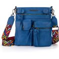 thumbnail image 1 of XINQIHANG Sac à Bandoulière en Cuir Genuien Petit Sac à Main Mini Messager avec Sangle Réglable, 1 of 5
