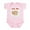 Petal Pink, variant on CafePress - Little Ham Infant Bodysuit - Baby Light Bodysuit, Size Newborn - 24 Months