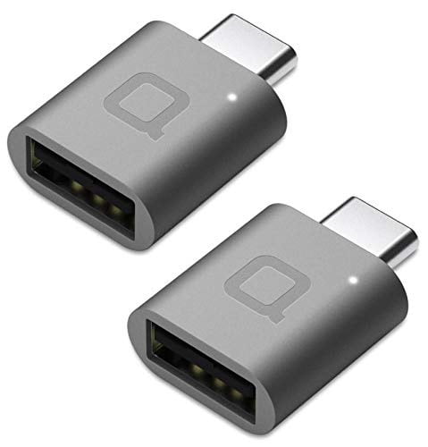 USB-C to USB 3.0 Adapter,USB Type-C to USB,Thunderbolt 3 to USB Female Adapter OTG for MacBook Pro 2019/2018/2017,MacBook Air 2018,Surface Go,and More Type-C Devices 2 Pack USB C to USB Adapter,