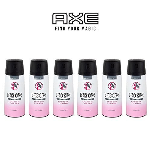 Axe Anarchy For Her Deodorant Spray 5 OZ (PACK OF 6)