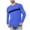 hgg333-Blue, variant on Yaoyar Printed Sleepwear Long Sleeve Top for Men, Casual Lounge Tee for Home Comfort, Soft Relaxed Fit Housewear Pullover Shirt