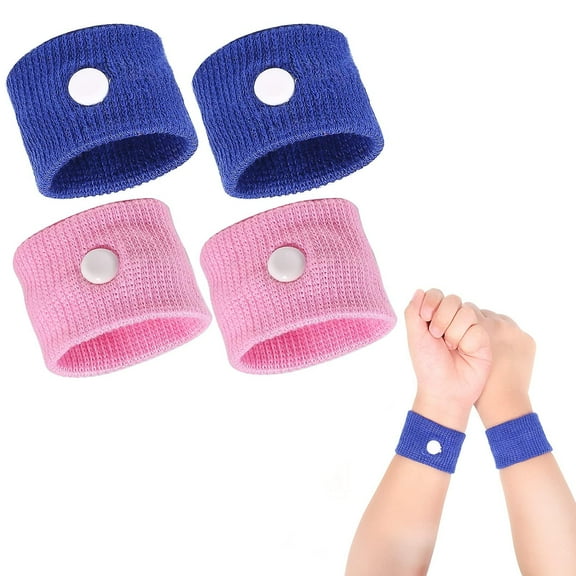 Car Sickness Relief Band For Kids, Anti-nausea Wristbands For Motion Or Morning Sickness