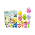 thumbnail image 2 of Easter Eggs Plastic Basket Stuffers Fillers, Easter Egg Set Blind Box - Twister Squeeze and Pinch, Easter Eggs for Easter Hunt (GL-33), 2 of 3