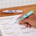 thumbnail image 6 of Sharpie Tank Highlighters, Mild Pastel Colors, Assorted, Chisel Tip, 4 Count, 6 of 6