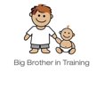 thumbnail image 2 of CafePress - Big Brother In Training Infant Creeper - Baby Light Bodysuit, Size Newborn - 24 Months, 2 of 4