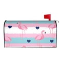 thumbnail image 2 of Balery Flamingo1 Mailbox Cover - Standard Size-21x18 in, 2 of 9