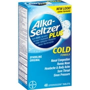 Alka-seltzer As Pl Cold Form Spark Orig 48s 2dz Wm