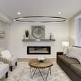 thumbnail image 2 of VONN Tania 72" Adjustable ETL Certified Integrated LED Chandelier in Black, 2 of 13
