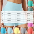 thumbnail image 3 of felwors Seamless Biker Shorts High Waisted Tummy Control Scrunch Workout Yoga Running Hot Pink for Size XXL, 3 of 8