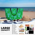 thumbnail image 5 of Daiia Octopus1 Beach Travel Bag - Water-Resistant Beach Bag, Lightweight Tote with 7 Pockets for Women and Men - Gym,Pool,Camping,Reusable Grocery Bag, 5 of 7