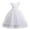 White, variant on Gubotare Princess Dresses for Girls Girls Dresses Summer Ruffle Sleeve Round Neck Twirl Birthday Party Dress with Pockets (Hot Pink,Size 9-10 Years)