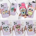 thumbnail image 2 of Funda de teléfono con búho bonito para iPhone 11 12 13 14 Pro XS Max Mini X XR, funda trasera para iPhone SE 2022 2020 7 8 6 6S Plus, Fundas de TPU blandas Tan Jianjun unisex, 2 of 2