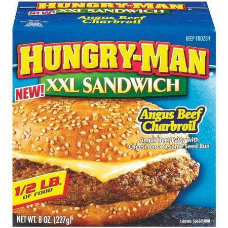 Hungry-man Hungry Man Xxl Angus Cheeseburger