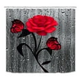 thumbnail image 3 of Spring Decorative Shower Curtain 180*180cm Rose Waterproof Curtain Shower Curtain Color Print Shower Curtain, 3 of 6