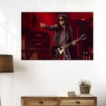 thumbnail image 2 of Lenny Kravitz Poster Print Landscape Color Home Decor For Living Room, Dining Room, Office, Dormitory, Hallway, Home Office Size 24''x36'' - Postora, 2 of 5