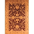 thumbnail image 1 of Ahgly Company Indoor Rectangle Oriental Orange Traditional Area Rugs, 6' x 9', 1 of 4