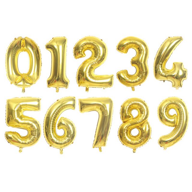 < STOCK Listo > 40 Pulgadas Talla Grande Globo Alfabeto Oro Rosa Astilla digital Número Figura Globos De Papel De Aluminio Niños Adultos Fiesta De Cumpleaños Decoración Aniversario Suministros Bola