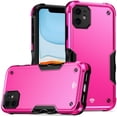 thumbnail image 6 of For Motorola Moto G 5G 2024 Premium Tough Shockproof Hybrid Heavy Duty 2in1 TPU Bumper Rugged Rubber Armor Cover ,Xpm Phone Case [ Hot Pink ], 6 of 8