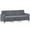 Dark gray + Width 78", variant on vidaXL Sofa Chair Upholstered Single Sofa Armchair for Living Room Velvet