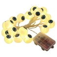 thumbnail image 1 of Halloween Eyeball Fairy Lights 20 LED 2.5M for Party Yard (Warm), 1 of 10