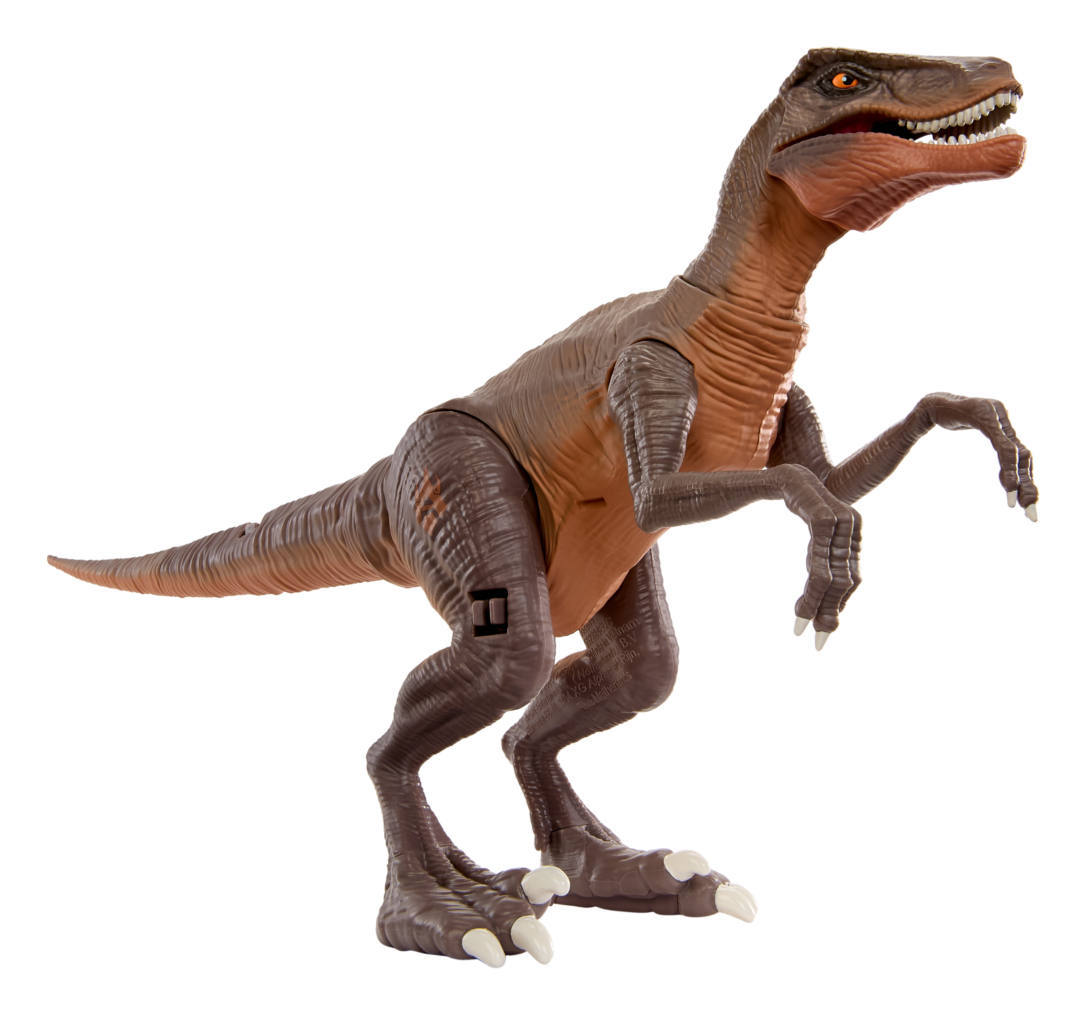 Armorsaurs Armor-Up Yellow Raptor Dinosaur Blaze Toy Figure with 7 Removable Armor Pieces and Tail-Triggered Chomp Action, Kids, Boys, Girls, Ages 6+
